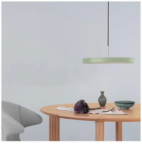 Jasnozielona lampa wisząca LED z metalowym kloszem ø 43 cm Asteria Medium – UMAGE