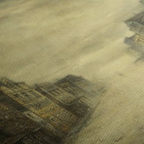 Obraz westernowego miasteczka (70x50 cm)