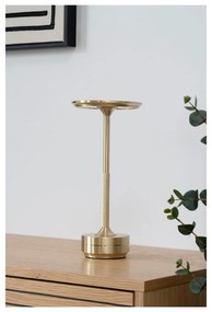 Lampa stołowa LED w kolorze mosiądzu (wysokość 28,5 cm) Lyneham – House Nordic