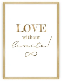 Obraz Love Gold