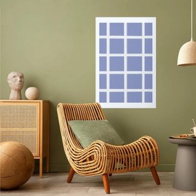 Plakat Białe linie 60x90 cm bez ramy z marginesem ARTGEIST B