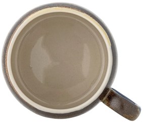 Niebiesko-brązowe kamionkowe kubki zestaw 4 szt. 400 ml Sheen – Bloomingville