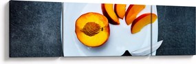 Obraz brzoskwini (170x50 cm)