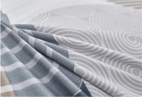 Pościel jednoosobowa z mikrosatyny 3-częściowa 140x200 cm Beryl – My House