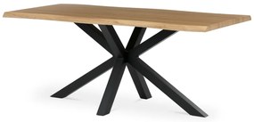 Stół do jadalni 180 x 90 cm, dziki dąb
