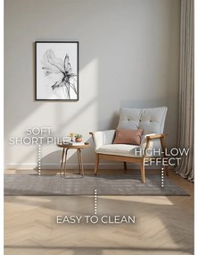 Beżowy chodnik 80x240 cm Perles Onyx – Elle Decoration