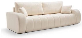 Sofa trzyosobowa składana DESIO beżowa