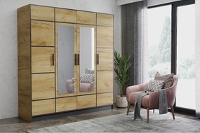 Szafa czterodrzwiowa ROJ 4D Biały