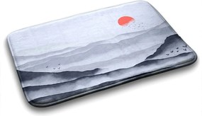 Antypoślizgowy dywanik łazienkowy Antypoślizgowy dywanik łazienkowy Wschód słońca