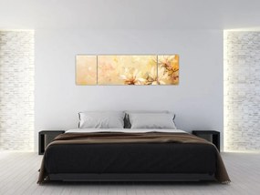 Obraz - Kwiaty (170x50 cm)