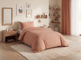 PrzytulneMieszkanie.pl PrzytulneMieszkanie.pl Bawełniana pościel CALMORA pudrowy róż Rozmiar pościeli: 2 szt 70 x 90 cm | 200 x 200 cm