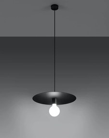 Lampa wisząca FLAVIO czarna SOLLUX  LIGHTING