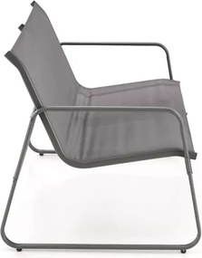 Zestaw ogrodowy Milagros – elegancka sofa, dwa fotele i szklany stolik kawowy z stalową ramą na taras i do ogrodu”