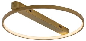 Rabalux 71347 - Plafon BELIZA LED/45W/230V 3000K 50x55 cm złoty