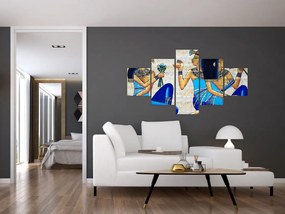 Obraz - Malarstwo egipskie (125x70 cm)