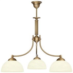 Złoty żyrandol do salonu V-S3D