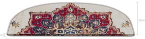 Dywaniki na schody zestaw 16 szt. 20x65 cm Floral Path – Vitaus
