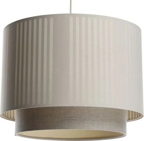 Lampa wisząca DUO LAMI LINE 40 kremowa/beżowa