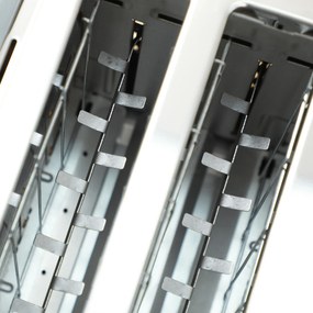 HOMCOM Zestaw 2 w 1: Toster i Czajnik, 7 Stopni Zrumienienia, Funkcje Rozmrażania i Podgrzewania, Szary