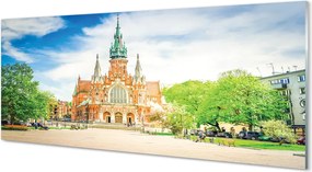 Szkło do Kuchni na Ścianę Katedra Wawelska