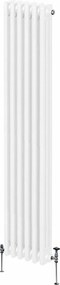 Tradycyjny grzejnik 3-kolumnowy - 1800 x 292 mm - biały