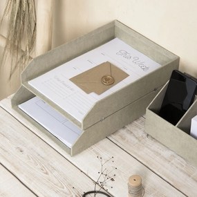 Kartonowe organizery na dokumenty zestaw 2 szt. Hakan – Bigso Box of Sweden