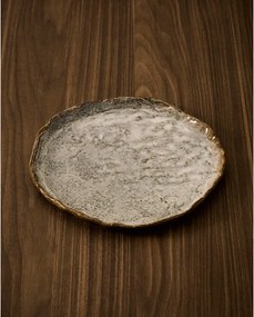 Szary ceramiczny talerz ø 26 cm Alenia – Kave Home