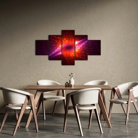 Obraz współczesnej ciernistej abstrakcji (125x70 cm)