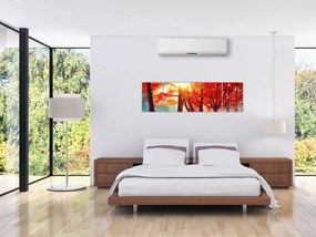 Obraz- Jesienny krajobraz (170x50 cm)