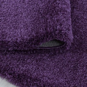 Dywan shaggy Fluffy Super Soft fioletowy 160 cm x 230 cm