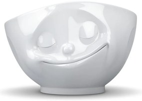 Biała porcelanowa szczęśliwa miska 58products