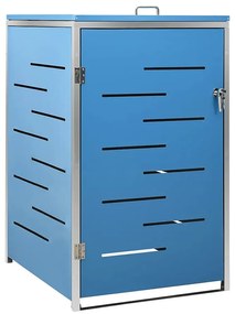 Niebieska osłona na śmietnik ogrodowy C6-A36