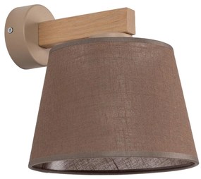 Brilagi - Kinkiet LATTE SABIA 1xE27/15W/230V sosna/brązowy