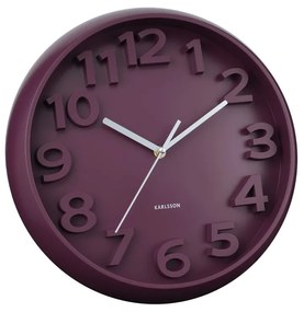 Zegar ścienny ø 33,5 cm Elevated Classic Numbers – Karlsson