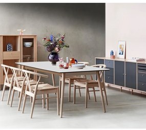 Rozkładany stół z blatem w dekorze dębu 90x165 cm Meza – Hammel Furniture