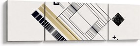 Obraz - Kształty geometryczne N⁰6 (170x50 cm)