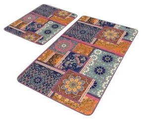 Aksamitne dywaniki łazienkowe zestaw 2 szt. 60x100 cm – Mila Home