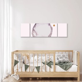 Obraz - Fioletowy minimalizm N⁰4 (170x50 cm)