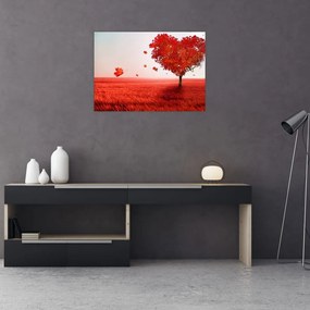 Obraz - Drzewo miłości (70x50 cm)