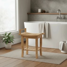 Krzesełko B063 NAT, bambus