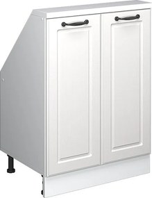 Szafka kuchenna na dach skośny biały domek wiejski 60x46x81.6 r-line