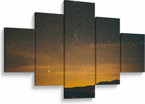 Obraz gwiaździstego nieba (125x70 cm)