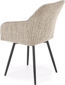 Krzesło do jadalni do obrotowy siedziskiem K576 Halmar