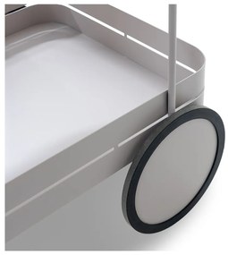 Metalowy barek na kółkach 74x42 cm Gin &amp; Trolley – Spinder Design