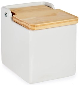 Pojemnik na sól z pokrywką bambusową