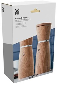 Komplet 2 ceramicznych młynków do soli i pieprzu WMF Nature