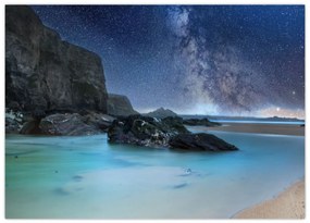 Obraz na szkle - plaża (70x50 cm)