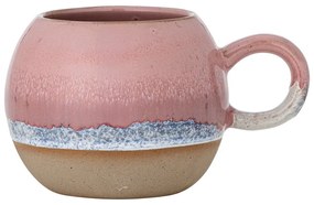 Różowy kamionkowy kubek 410 ml Paula – Bloomingville