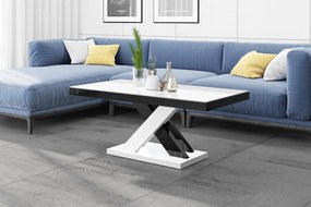 Designerska ława nierozkładana Xenon Lux Mini w wysokim połysku