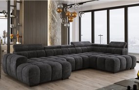 Narożnik BULL XL Lewostronny z elektryczną funkcją regulacji tkanina Salvador 01 WERSAL